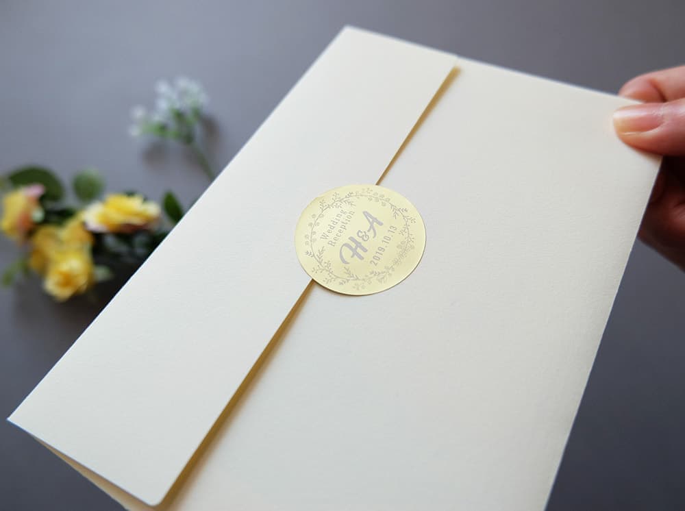ウエディングペーパーアイテムデザイン